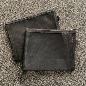 Set of 2 Mesh Pouches